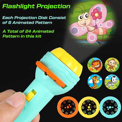 Slide Flashlight Torch Education