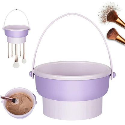 3 in 1 Makeup Brush Cleaner Bowl
