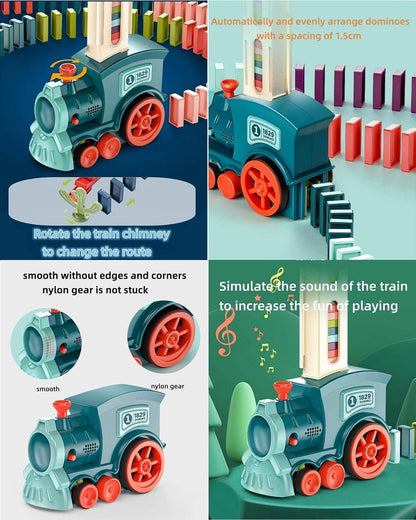 Train Toy Domino Set for Kids