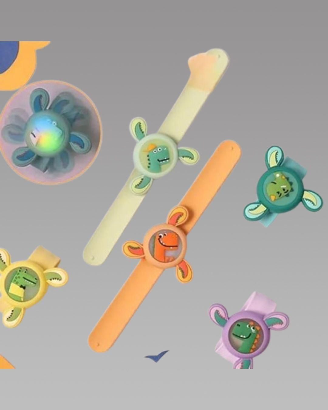 LED Light Spinning Slap Band