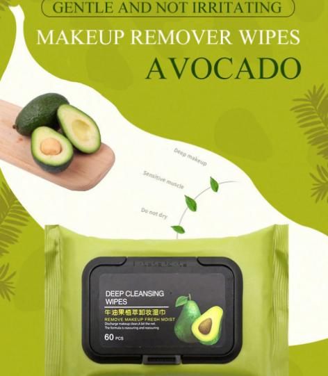 Avocado Makeup Remover Wipes